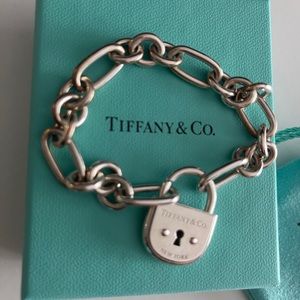 Tiffany & Co. Bracelet with lock charm